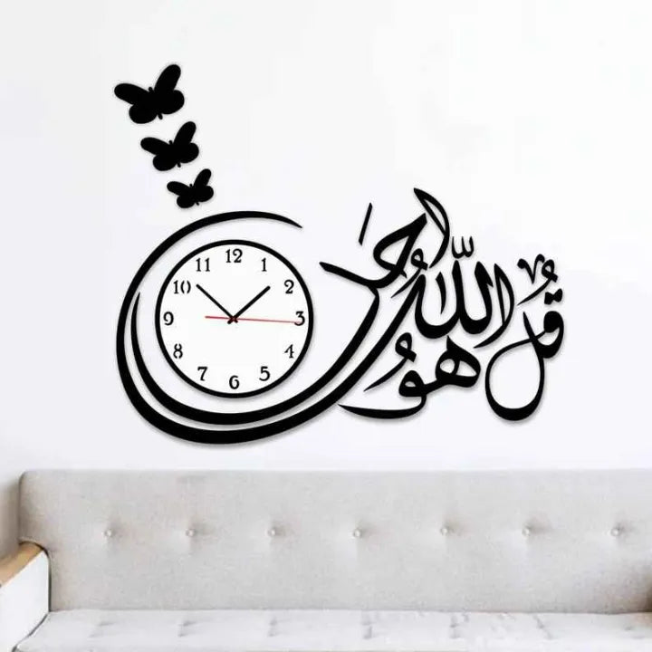 3d wall clock Wooden Wall Clock I for bedroom