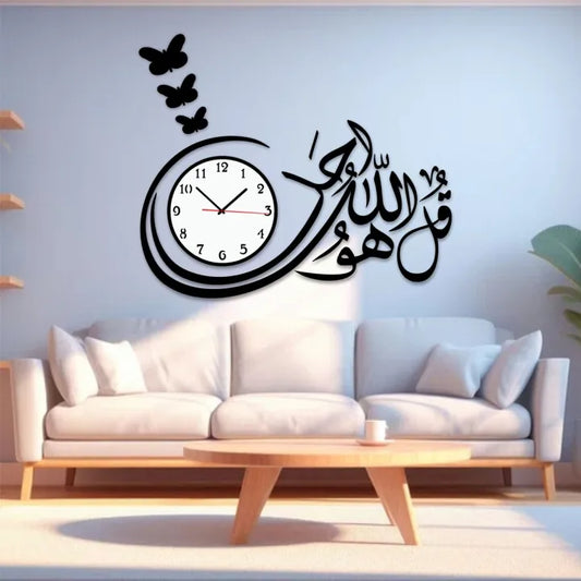 3d wall clock Wooden Wall Clock I for bedroom